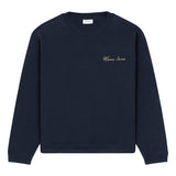 Maison Sacrée Lacivert Basic Sweatshirt