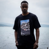 Mona Siyah Baskılı T-Shirt
