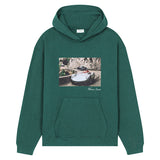 La Turbie Yeşil Baskılı Sweatshirt