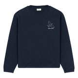 Paloma Navy Blue Printed Sweatshirt