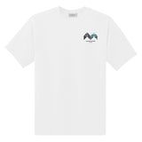 Sur La Route Bej Baskılı T-Shirt
