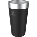 The Stacking Tumbler .47L Matte Black Pebble