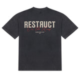 Restruct On The Road Tee Vintage Siyah