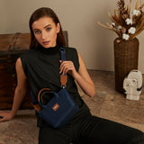 Miramar Winter Navy Blue Extra Mini Shoulder Bag