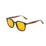 LOOKlight Coffey Matte Chocolate Unisex Sunglasses