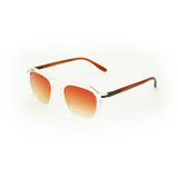 LOOKlight Francisco Crystal Brown Unisex Sunglasses