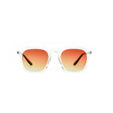 LOOKlight Francisco Crystal Brown Unisex Sunglasses