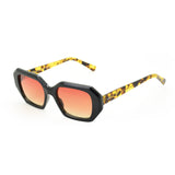 LOOKlight Salvia Black Amber Women Sunglasses