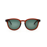 LOOKlight Langdon Bold Jelly Brown Unisex Sunglasses