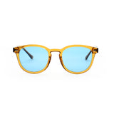 LOOKlight Langdon Bold Daisy Jelly Brown Unisex Sunglasses