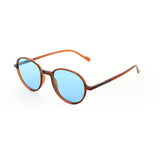 LOOKlight Runda Jelly Brown Unisex Sunglasses