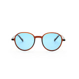 LOOKlight Runda Jelly Brown Unisex Sunglasses