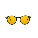 LOOKlight Letoon Matte Black Unisex Sunglasses