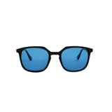 LOOKlight Coffey Black Unisex Sunglasses