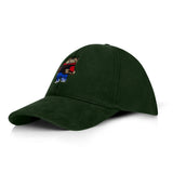 Tapis Cat Koyu Yeşil Süet Şapka