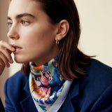 Enchanted Carriage Silk Bandana