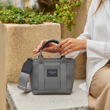 Miramar Winter Grey Extra Mini Shoulder Bag