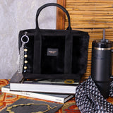 Miramar Teddy Black Mini Shoulder Bag