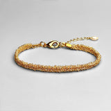 Woven Gold Dokuma Bileklik – XS / Mey Atelier