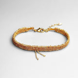 Woven Gold Bracelet - S