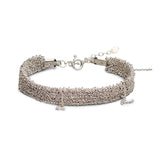 Woven Silver Bracelet - M