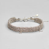 Woven Silver Bracelet - M