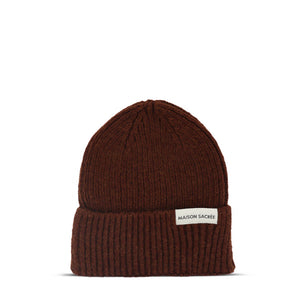 MS Brown Knitted Beanie