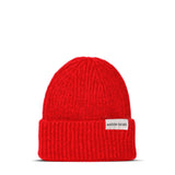 MS Red Knitted Beanie