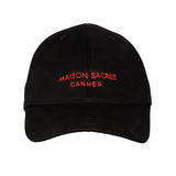 Maison Sacrée Siyah Şapka 