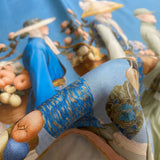 The Market Day Procession Silk Scarf
