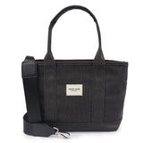 Miramar Black Large Shoulder Bag