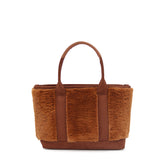 Miramar Peluş Kahverengi Mini Kol Çantası