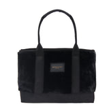Miramar Teddy Black Large Shoulder Bag