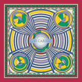 The Optical Symphony Silk Scarf