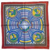 The Optical Symphony Silk Scarf