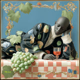 The Grape Reverie İpek Eşarp