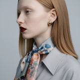 The Porcelain Hound Silk Bandana