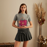 Miramar Winter Burgundy Extra Mini Shoulder Bag