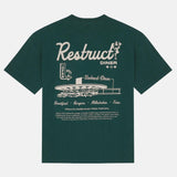 Restruct Diner Tee Green