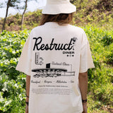 Restruct Diner Tee Fildişi