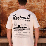 Restruct Diner Tee Fildişi