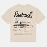 Restruct Diner Tee Fildişi