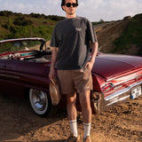 Restruct Diner Tee Vintage Black