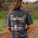 Restruct Diner Tee Vintage Black
