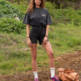 Restruct Diner Tee Vintage Black