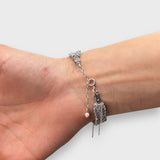 Woven Silver Bracelet - M