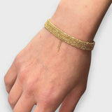 Woven Gold Bracelet - M