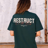 Restruct On The Road Tee Green