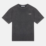 Restruct Basic Vintage Black Tee S