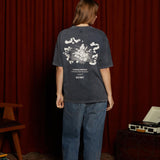 Restruct Finaltable Vintage Black Tee S